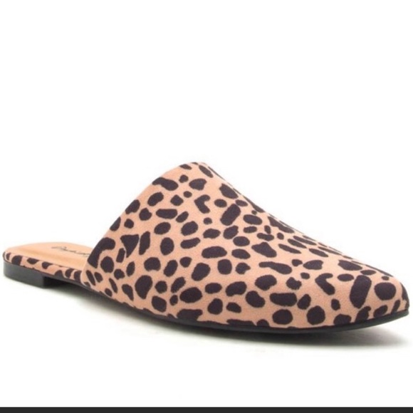 😍restock! Tan leopard mule slide flats - Picture 8 of 8